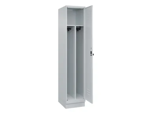 locker voor scheiding van kleding,HxBxD 1950x400x500mm,1vak