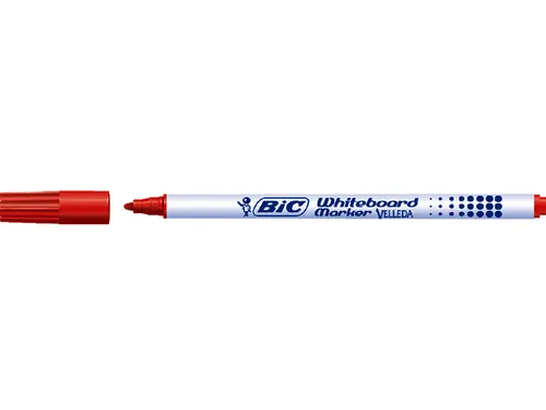 Whiteboardmarker Bic Velleda 1721 rond fijn rood