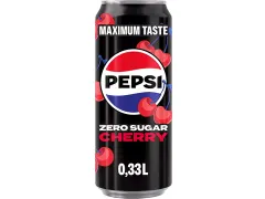 Zero Sugar Cherry frisdrank sleek blik 33 cl 12 stuks