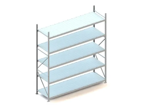 breedvakstelling,grondveld,HxBxD 3000x2707x800mm,vakl. 490kg