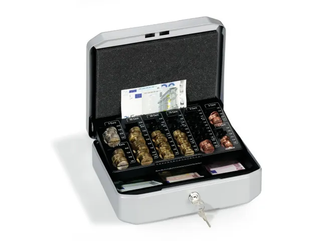 Caisse à monnaie Euroboxx S Gris Anthracite