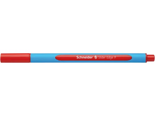 Balpen Schneider Slider Edge F 0,7mm rood