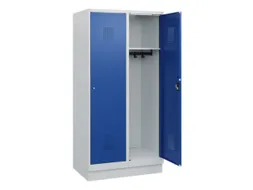 schoollocker,HxBxD 1630x800x500mm,2vak,vak B 400mm,cil.-slot,sokkel
