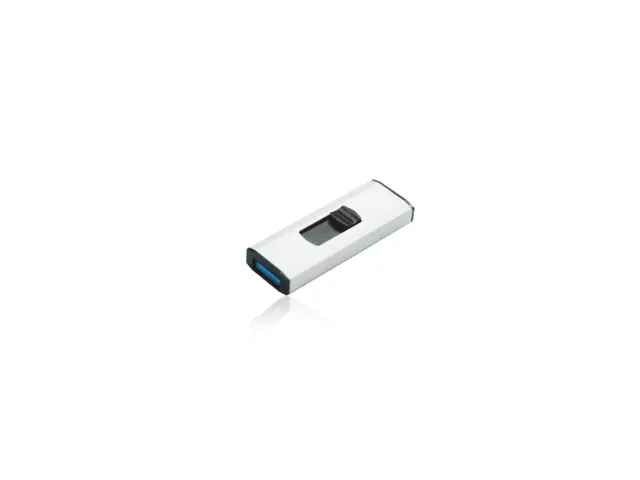 Q-Connect USB-stick 64GB USB 3.0 met schuifmechanisme Zilver