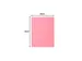 50 dossiermappen met 2 kleppen SUPER 250 24x32cm Roze