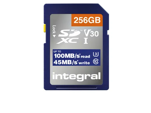 Geheugenkaart Integral SDHC-XC 256GB