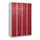 dubbeldekse locker,HxBxD 1850x1200x500mm,4x2vak.,vak B 300mm