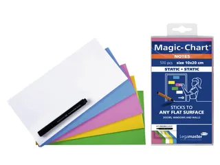Legamaster Magic-Chart Notes 10x20cm assorti 500 vel - 1
