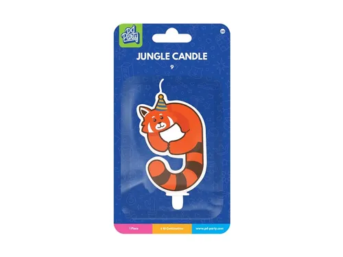 Jungle candle 9 Red Panda