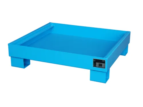 Opvangbak Staalplaat 220x900x800mm Opvangvol. 68l Open Ral 5012