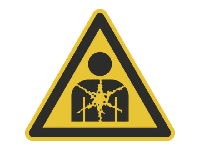 Waarschuwingsbord,V. Binnen/Buiten