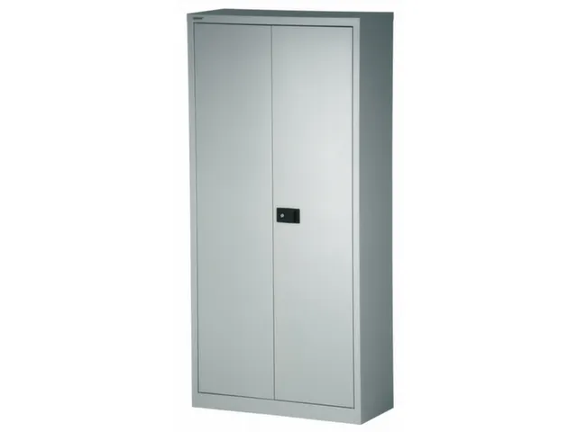 Garderobe-/-Ordnerkast Staalplaat 3 Puntsluiting Kledingstang Grijs