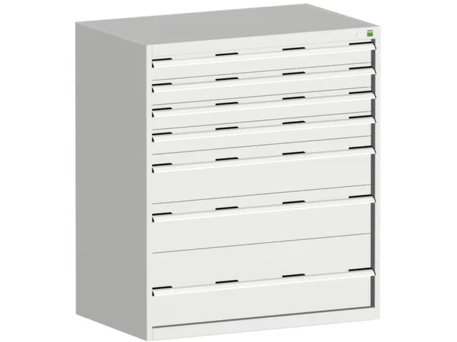 ladekast HxBxD 1200x1050x650mm 7laden RAL7035