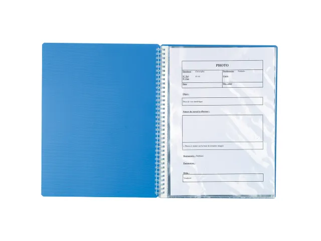 Showalbum LINICOLOR PP ring 40 tas A4