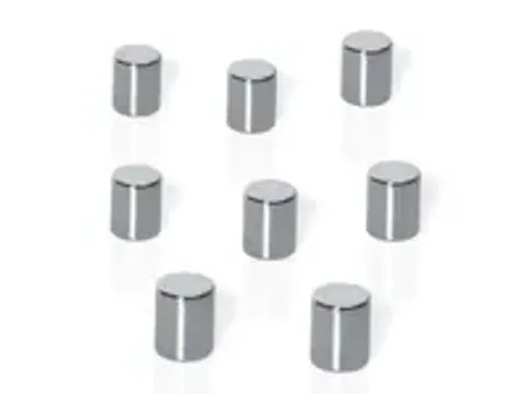 OUTLET magneten Be!board 8 stuks rond 8mm Zilver