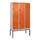 dubbeldekse locker,HxBxD 2120x1200x500mm,3x2vak.,vak B 400mm