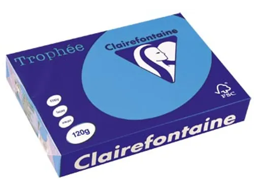 Trophée Intens Gekleurd Papier A4 120 gram 250vel Koningsblauw