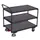 tafelwagen,draagverm. 250kg,3etage(s),laadvl. LxB 985x590mm,houtetage