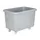 Mobiele Opslagbak Hoekig Pe Hxbxd 641x902x660mm 227 Liter Grijs