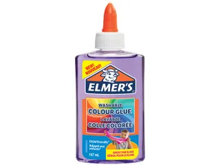 Kinderlijm Elmer's transparant paars - 1