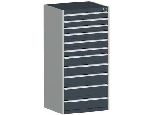 ladekast,HxBxD 1600x800x750mm,11lade(n),lade voor zware lasten