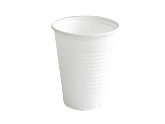 Beker IEZZY 180ml Ø 70mm PP 100 stuks wit Voordeelbundel