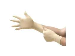 Ansell TouchNTuff 69-318 latex wegwerphandschoenen, wit, maat 6,5-7, 1