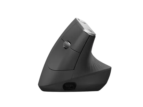 Muis Logitech MX Vertical grafiet draadloos