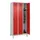 locker,HxBxD 1950x900x500mm,3vak,vak B 300mm,draaigrendel,voeten