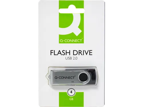 USB stick 2.0, zwart, 4 GB
