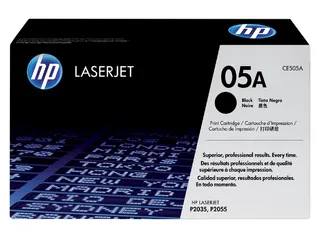 HP 05A Toner CE505A Zwart 2300 Pagina’s Origineel - 1