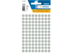 HERMA 1838 Multipurpose etiketten Rond 8mm Grijs 540 stuks