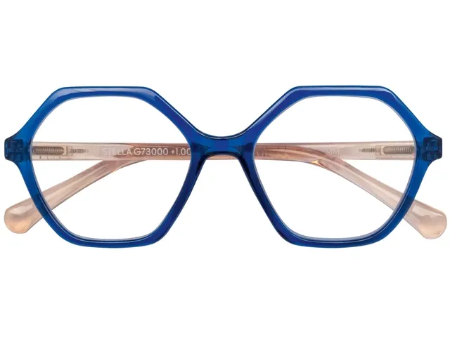 Leesbril I Need You Stella +2.50 dpt blauw