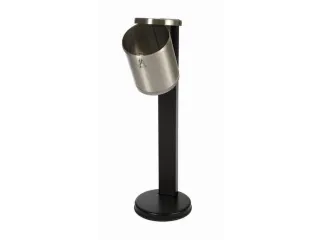 Staande asbak van RVS,H 825mm,RVS - 3