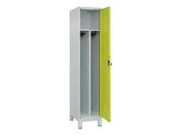 locker voor scheiding van kleding,HxBxD 1950x400x500mm,1vak