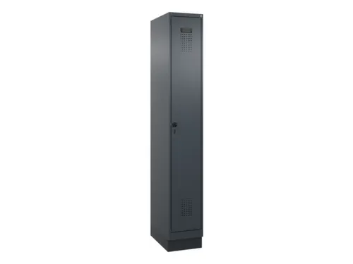 locker voor scheiding van kleding,HxBxD 1950x300x500mm,1vak