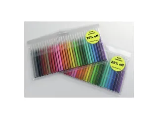 Neon etiket Avery rond 63,5mm Fluoreel Laserprinter 300 stuks - 4