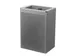 Afvalbak 25 liter RVS Open Anti Vingerprint SMART-READY