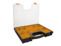 Kunststof Opbergdoos Met Uitneembare Bakken 420X335X65mm 9.1 Liter