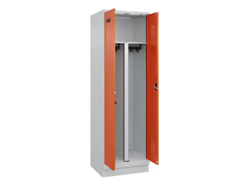 PBM-locker,HxBxD 1950x600x500mm,2vak,vak B 300mm,cil.-slot