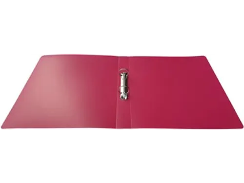 ringmap, voor ft A4, uit PP, 2 ringen van 25mm, roze