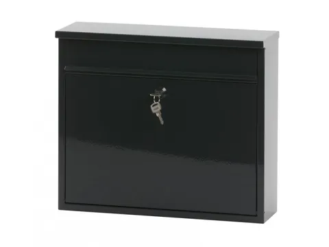 Wandbrievenbus 31.5cm Antraciet Staal