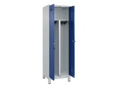 PBM-locker,HxBxD 1950x600x500mm,2vak,vak B 300mm,draaigrendel