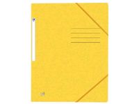 Top File+ elastomap uit karton, ft A4, geel