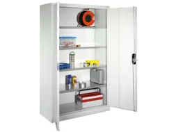 Universele Kast Hxbxd 1950X1200X400Mm 4Legborden Ral7035
