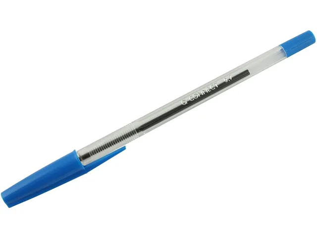 Balpen Met Dop Medium Punt 1.0mm Blauw