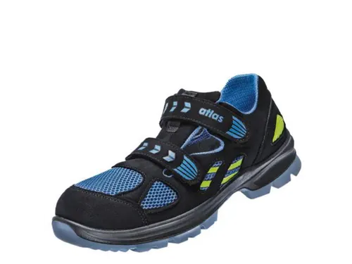 Atlas Flash 4605 XP ESD S1p Veiligheidsschoenen zwart blauw lime W-42