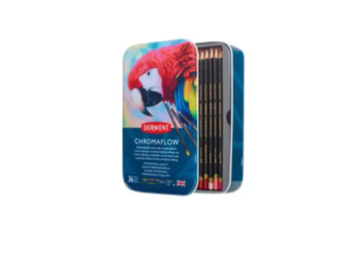 Kleurpotloden Derwent Chromaflow set à 36 kleuren