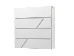 Brievenbus BRASQ PB200 Deluxe wand wit