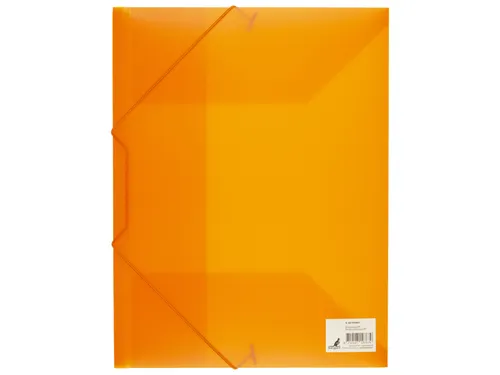 Elastomap Kangaro A4 PP transparant oranje